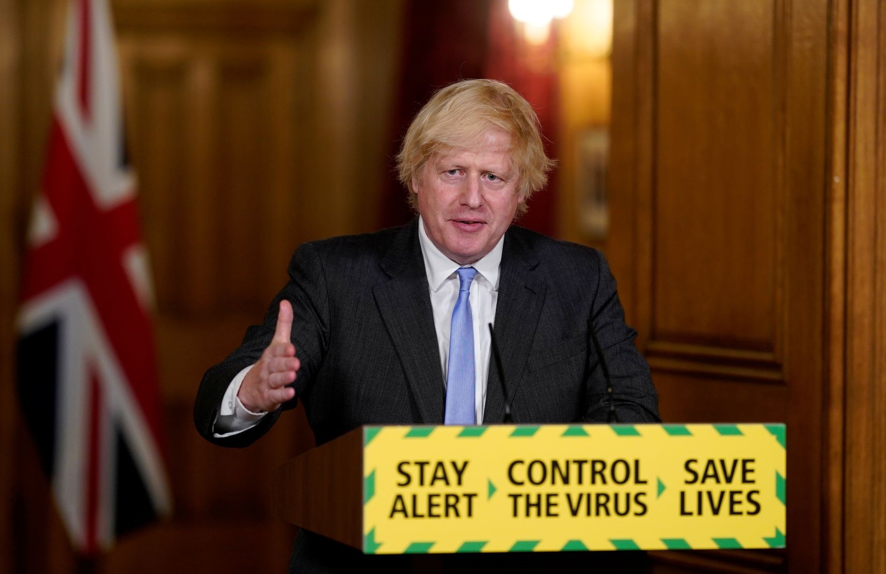 Johnson Pledges to Retain ‘Tough COVID Policy at Our Borders’