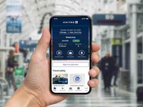United redesigns mobile app for customers with visual disabilities
